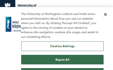 University of Nottingham status preview image
