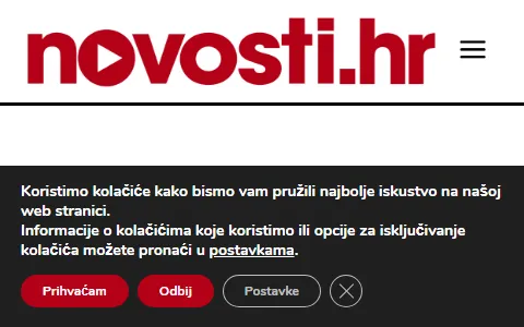 Novosti Croatia status preview image
