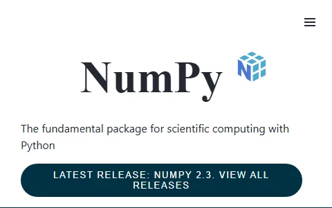 NumPy status preview image