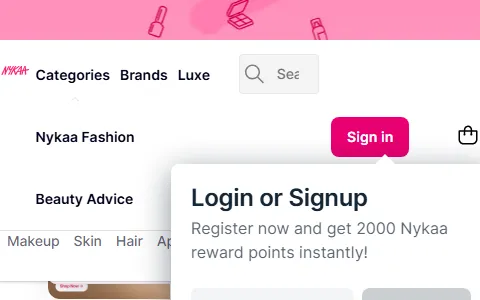 Nykaa status preview image