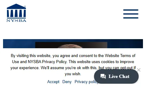 Nysba.org status preview image