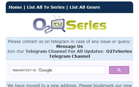 O2TvSeries status preview image