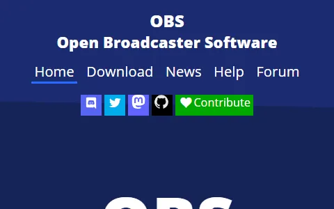 OBS status preview image