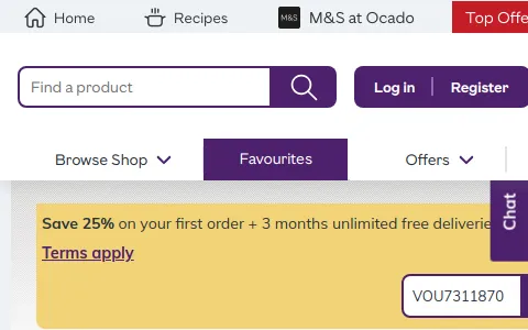 Ocado status preview image