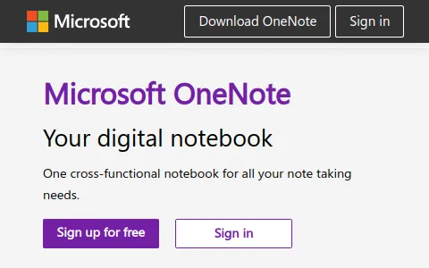 OneNote status preview image