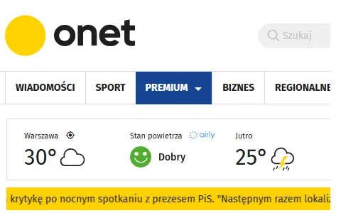 Onet status preview image
