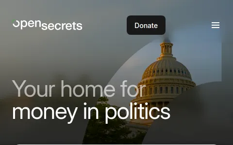 Opensecrets.org status preview image