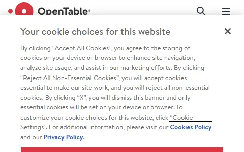 Opentable status preview image