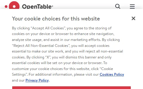 Opentable status preview image
