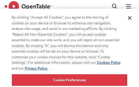 Opentable status preview image