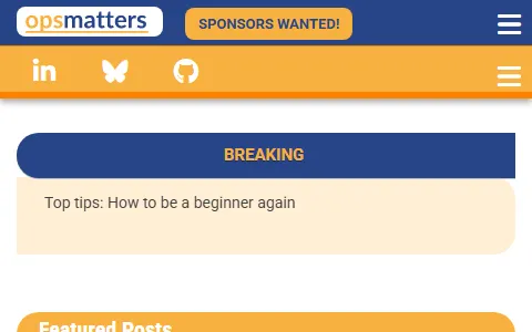 Ops Matters status preview image