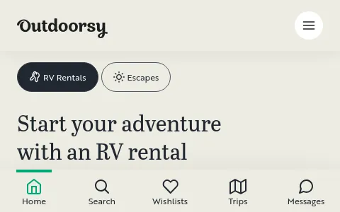 Outdoorsy.com status preview image