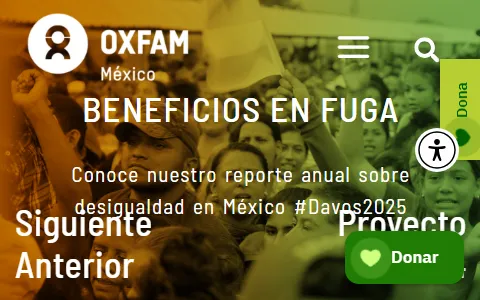 Oxfam Mexico status preview image