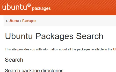 Ubuntu Packages status preview image