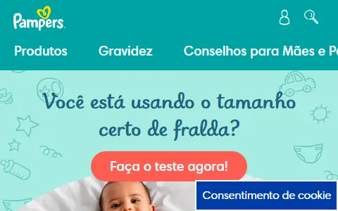 Pampers Brasil status preview image