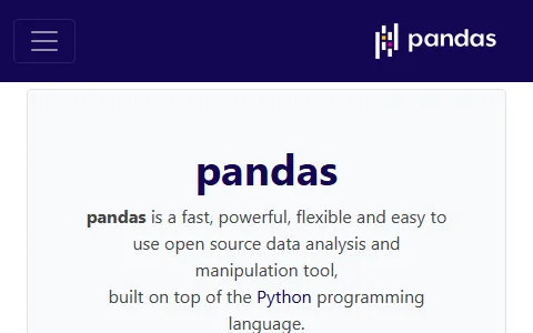 pandas status preview image