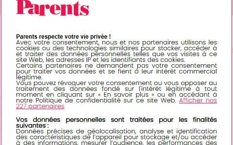 Parents France status preview image