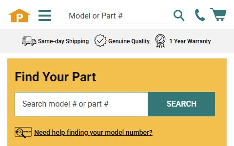 PartSelect status preview image