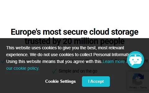 pCloud status preview image