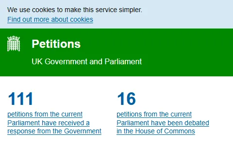Petitions status preview image