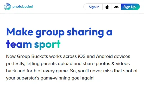 Photobucket status preview image