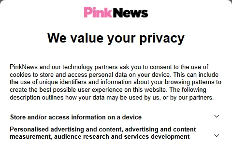 Pinknews status preview image