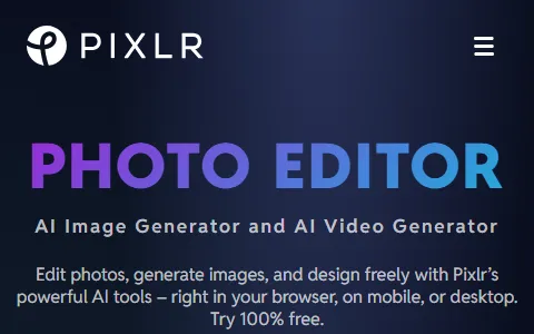 Pixlr.com status preview image
