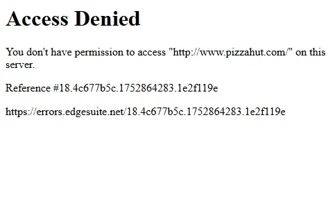 Pizzahut status preview image