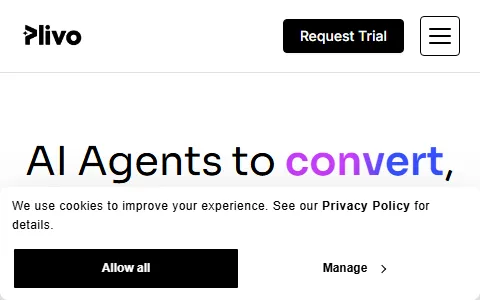 Plivo status preview image