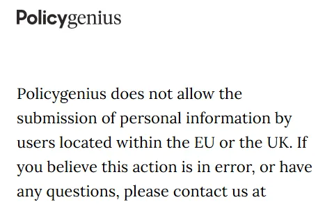 Policygenius status preview image