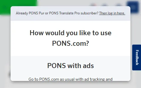 PONS status preview image