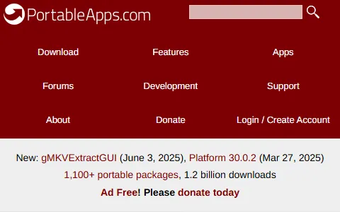 PortableApps.com status preview image