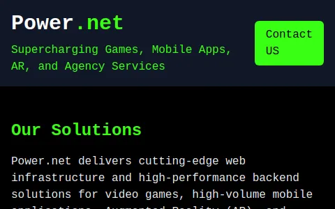 Power.net status preview image