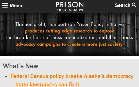 Prison Policy Initiative status preview image
