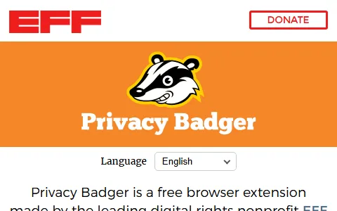 Privacy Badger status preview image