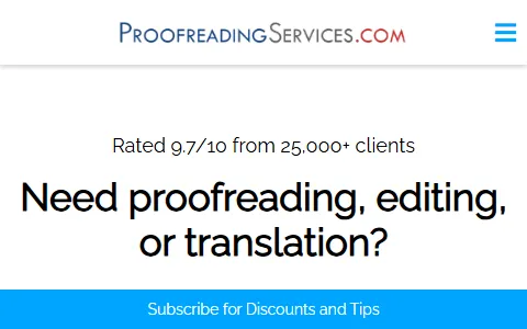 Proofreading Services status preview image