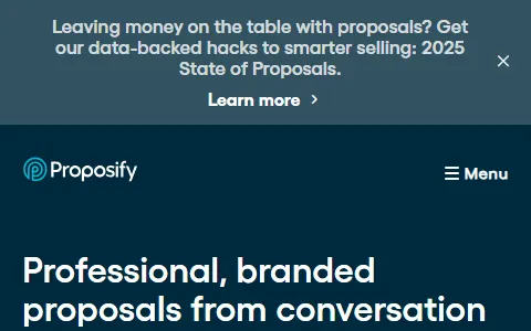 Proposify status preview image