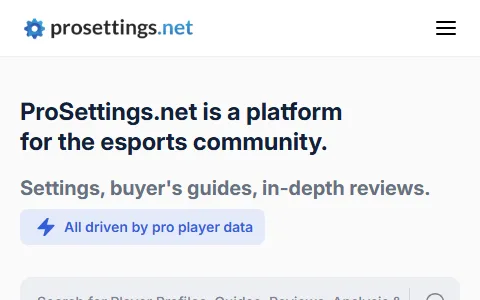 Pro Settings status preview image