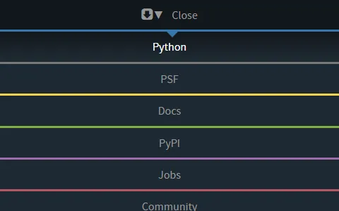 Python status preview image