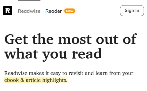 Readwise status preview image