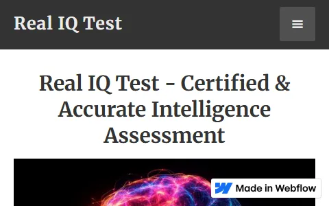 Real IQ Test status preview image