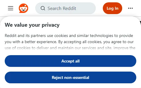 Reddit status preview image