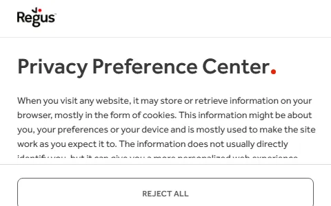 Regus status preview image