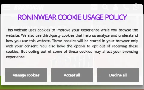 RoninWear status preview image