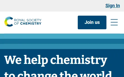 Royal Society of Chemistry status preview image
