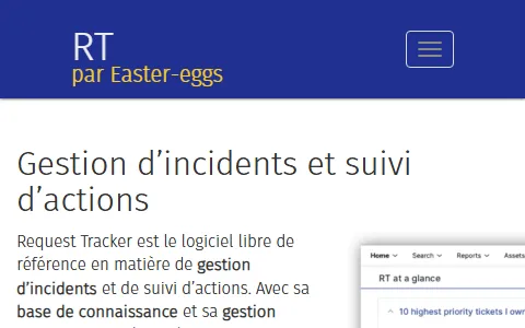 Request Tracker France status preview image