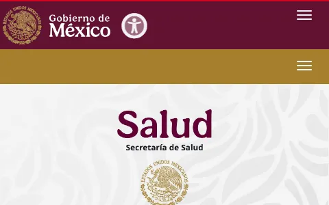 Secretaría de Salud status preview image