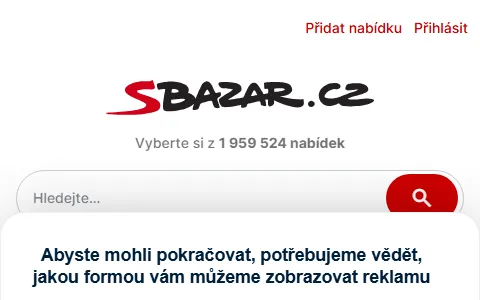 Sbazar status preview image