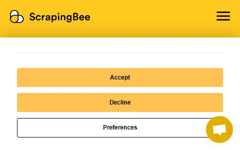 ScrapingBee status preview image