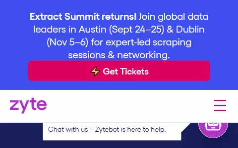 Zyte status preview image